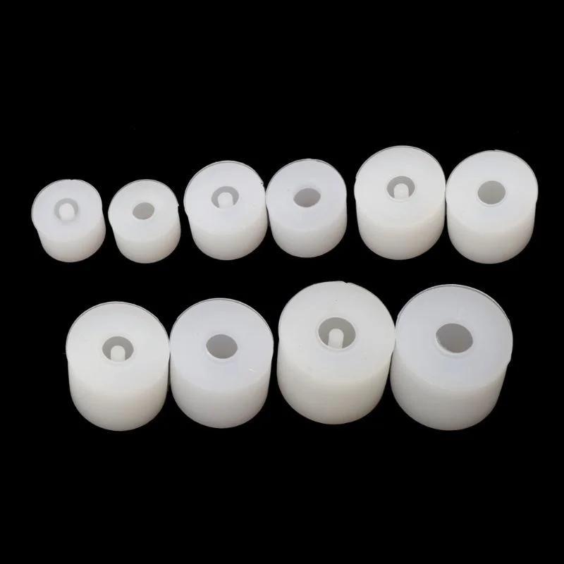 10Pcs/Set Creative DIY Handmade Necklace Pendant Mold Square Bead Silicone Resin Jewelry Pendant Making Casting Mold Wholesale