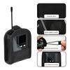 Portable Wireless Bodypack Transmitter Pouch Transparent Carrier Sturdy Guitar Accessory Shoulder Strap Pouch Storage Case