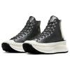 Converse Chuck 70 AT-CX Leder Bequem Plateau Abrieb Höhe High Top Lifestyle Freizeit Schuhe Unisex Schwarz