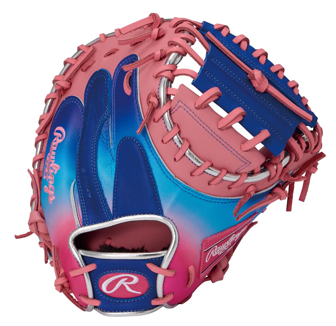 Rawlings Baseball Soft HOH UV GAPHIC N6 BASIC 33 inches Glove, Baseball, Catcher s Glove, GR6HUV2AC, Pink, (Right-handed throw)