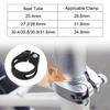 uxcell 31.8mm Bike Seatpost Clamp Clip Aluminum Alloy Bicycle Locking
