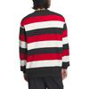 adidas Sport Performance Retro Color Block Striped Letter Pattern Crew Neck Pullover Long Sleeve Sweatshirt Unisex Sweatshirt Multi-Color JZ4201