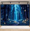 Dreamy Forest Photography Backdrop Enchanted Jungle Fairy Tale Book Mushroom Princess Birthday Party Photocall Background Decor