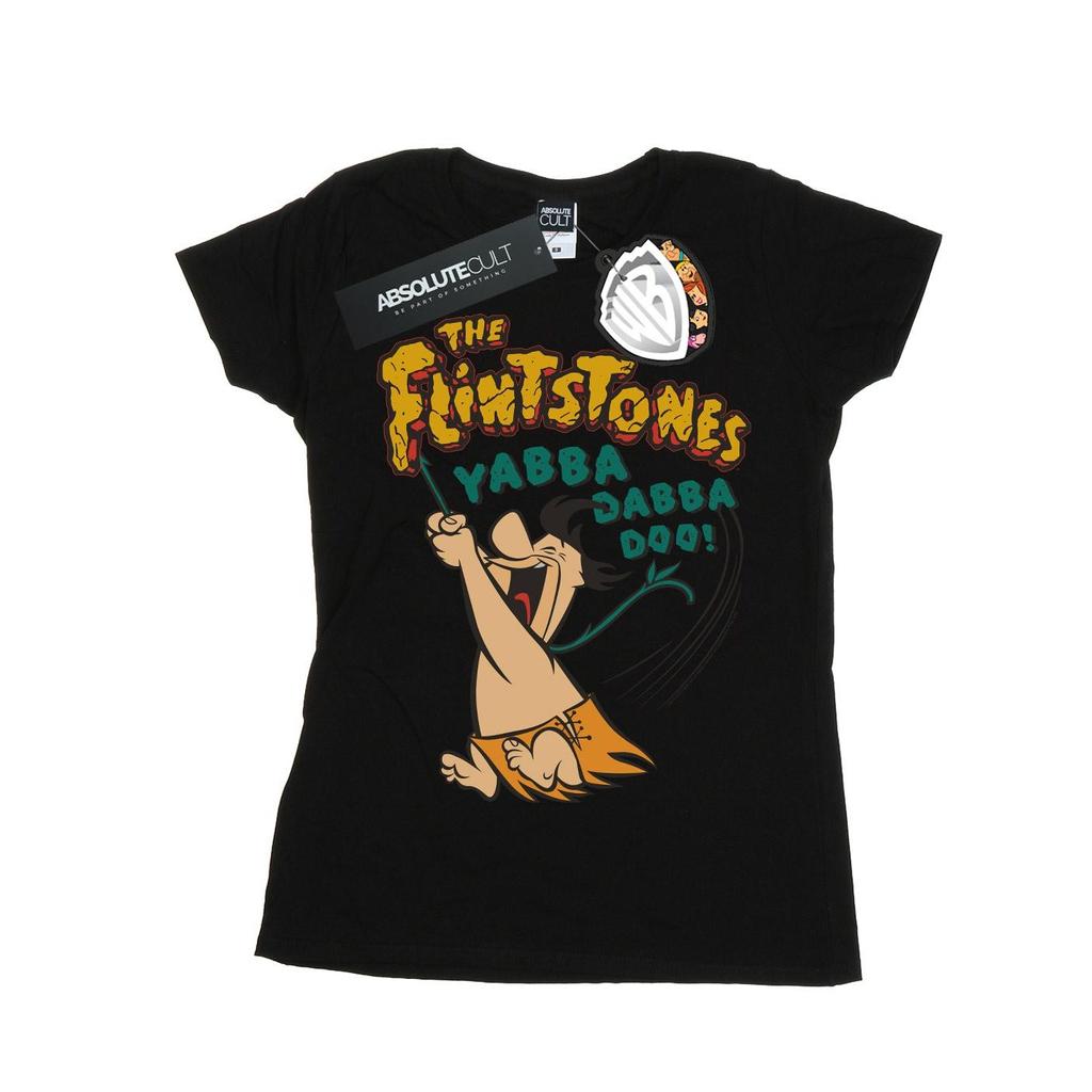 The Flintstones Womens/Ladies Fred Yabba Dabba Doo Cotton T-Shirt