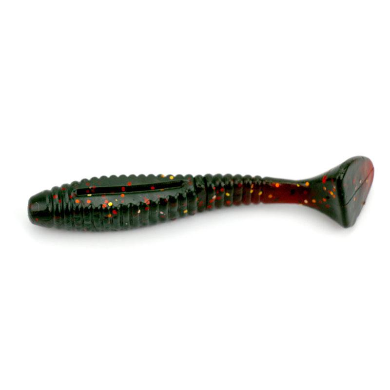 HENGJIA 5ks Soft Tail Grubs Bait Worm Návnady pro Pike Pstruh Bass Wobbler Rybářské potřeby