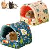 Cotton Velvet Hamster House Soft Small Pet Home New Squirrel Bed  For Hedgehog Mouse Etc