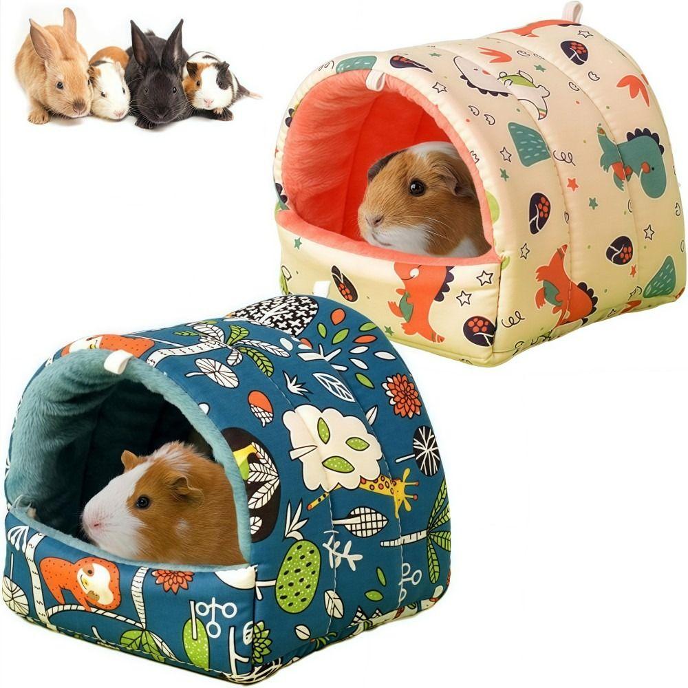 Cotton Velvet Hamster House Soft Small Pet Home New Squirrel Bed For Hedgehog Mouse Etc