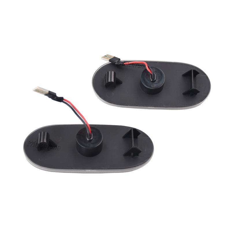 2X LED Dynamic Side Marker Turn Signal Indicator Light Sequential For Mercedes Benz Sprinter W906 VW Crafter Minibus