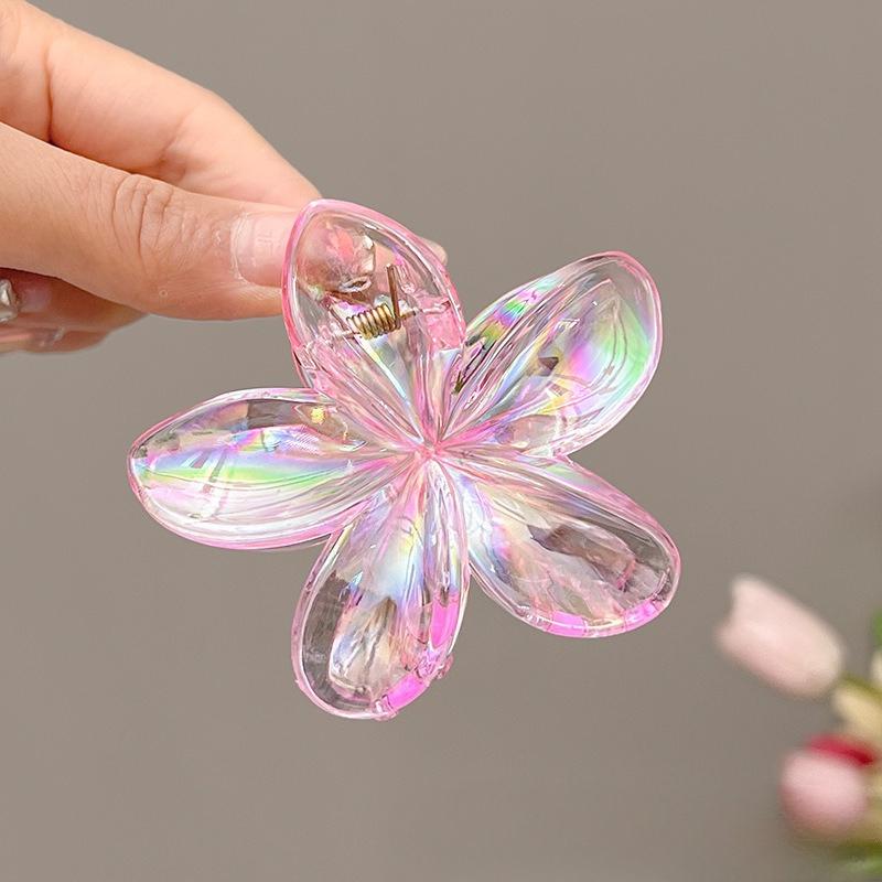 

Красочные заколки для волос в виде цветка плюмерии - Женская мода, пластиковые аксессуары для хвостика - Подходят для весны и лета, для поездок на Гавайи