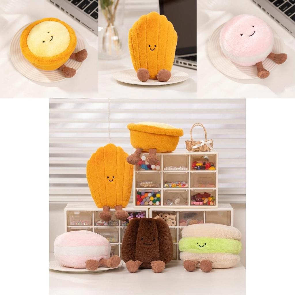 Adorable Plush Macaron Tart Doll Cute Sweet Dessert Toy Perfect For Girlfriend Gifts