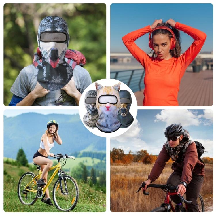 Windproof Neck Scarf Headwear Face Cover Polyester Tube Scarf Bandana Face Mask