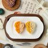 Cultural Autumn Festival Moon Cake Hand Press Molds With Gourd Shape DIY Baking Tool For Kitchen Artistries