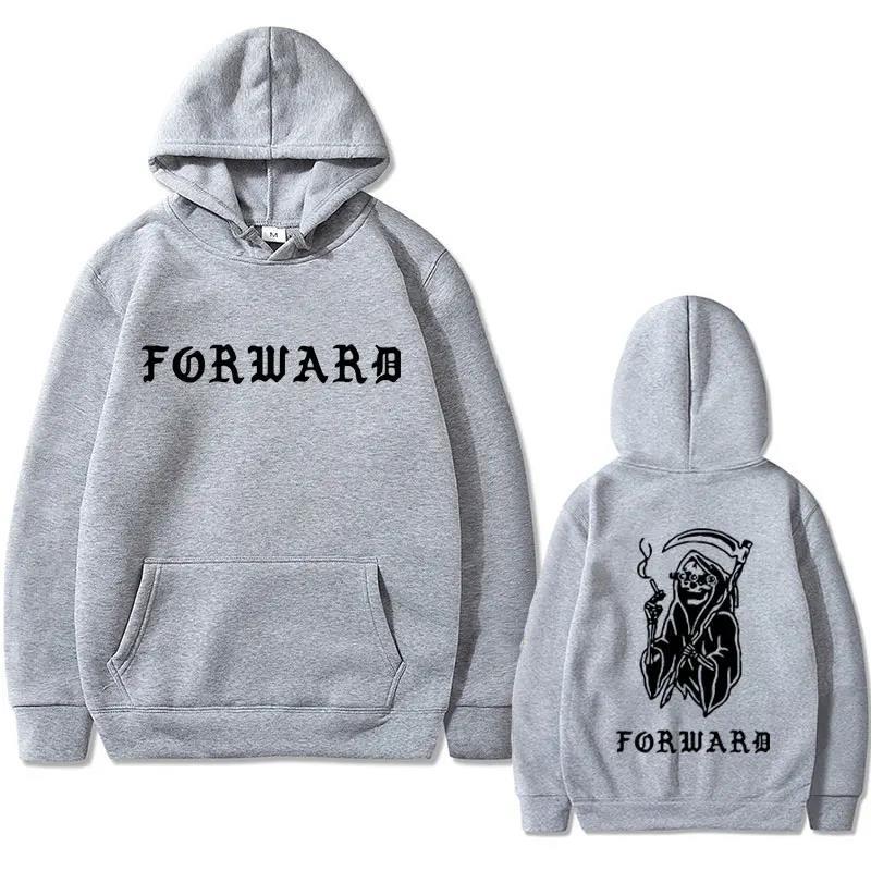 Vintage Forward Observations Group Death Horror Skeleton Hoodie Sweatshirt Men Womnen Men's Fleece Hoodies