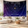 Coldplay Wandteppich Heimdekoration Hängendes Tuch Kunst Hintergrundteppich für Schlafzimmer