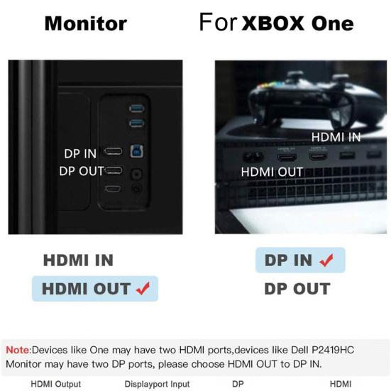 4K USB Powered HDMI-compatible Male To DP Display Port Female Converter Adapter Devices