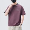 Men's Summer New Loose Short-sleeved POLO Shirt Men's Lapel Thin Short T-top