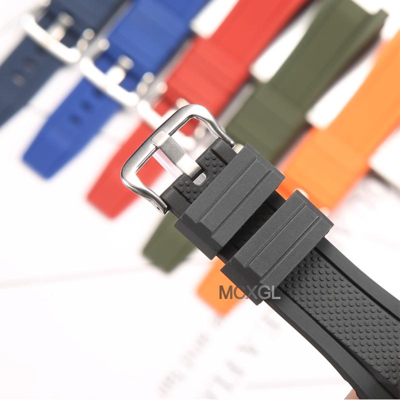 Silicone Rubber Watchband For Casio G-SHOCK GST Series GST-W300 210 400G S130 S110 S330 B100 Watch Band Sports Strap Bracelet