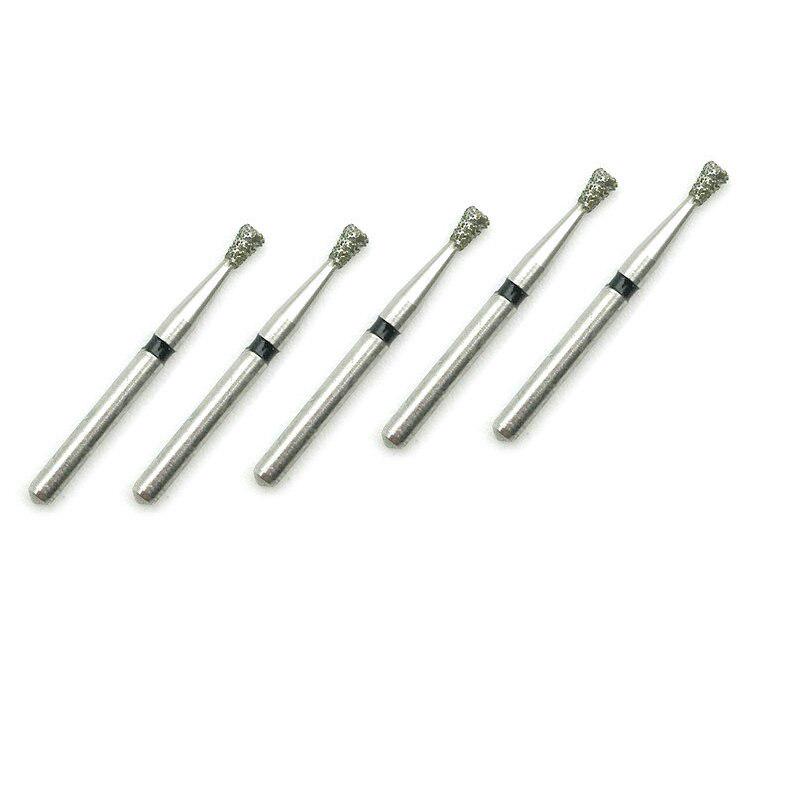 10ks zubní diamantové frézy vrtačka Super hrubé zubní frézy střední FG 1,6M pro vysokorychlostní násadce SI-48S