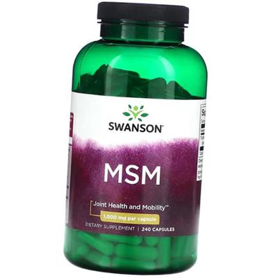 MSM, Methylsulfonylmethane, MSM 1000, 240 Caps (03280004)