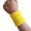 1Pc Wristband Light Weight Cotton Yarn Men and Women Active Tennis Badminton Sweatband Sweat Absorbing Wrist Support Wrist Strap