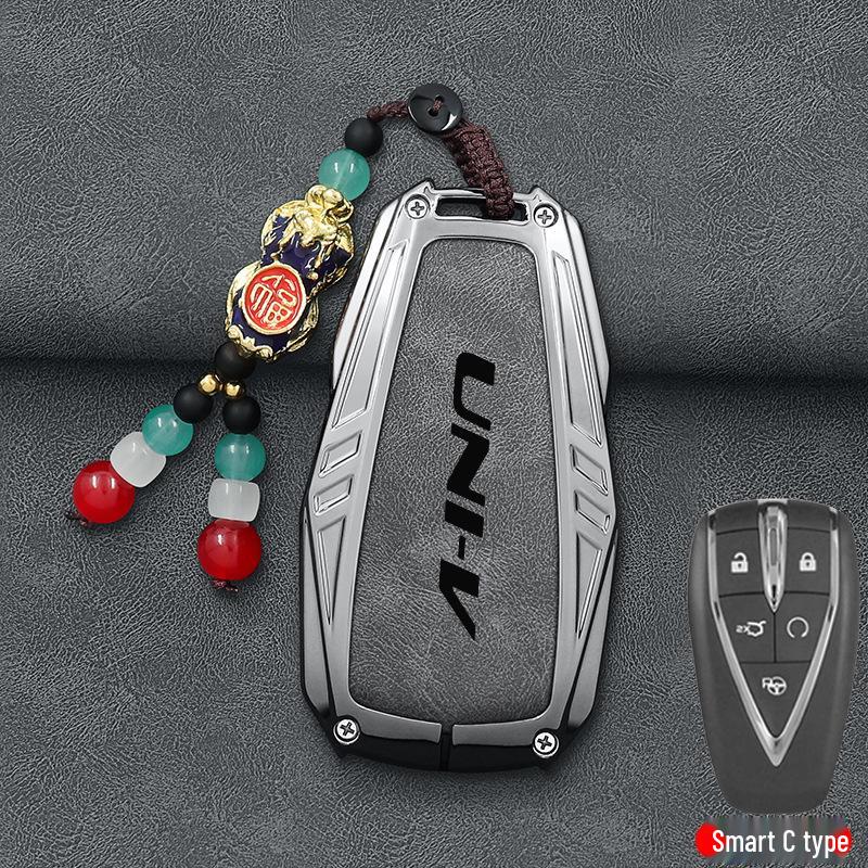 Unisex Smart Electric Car Key Case for Changan Univ Models