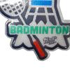 Marushin Badminton Club Retirement Reflective Nighttime 0605015000 Guts!! Keychain, Gift, Keychain, Safety,