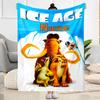 Eiszeit Abenteuerdecke Warmherzige Dekoration Geeignet für Bettwäsche Stuhl Sofa für Alle Anlässe Stilvolle Dekoration Einzigartiges Geschenk für Familie und Freunde Camping