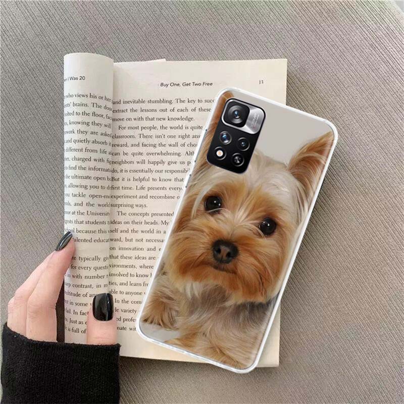 

Yorkshire Terrier Yorkie Dog Pet Animal Phone Case For Xiaomi Poco X4 F4 GT X3 NFC X5 X6 X7 Pro 5G M5 M5S M3 F5 Mi F6 F3 F2 F1 C Xiaomi Poco M5S
