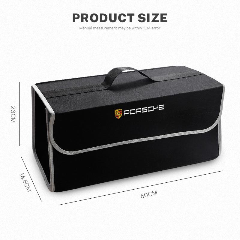Auto Kofferbak Opbergtas Organizer Diversen Opbergen Opruimen Doos Voor Porsche 911 718 Taycan Panamera Cayenne Macan Boxster Cayman