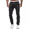 Oufier Herren Hose mit geradem Bein Lässige Sommer Basic Baumwollhose