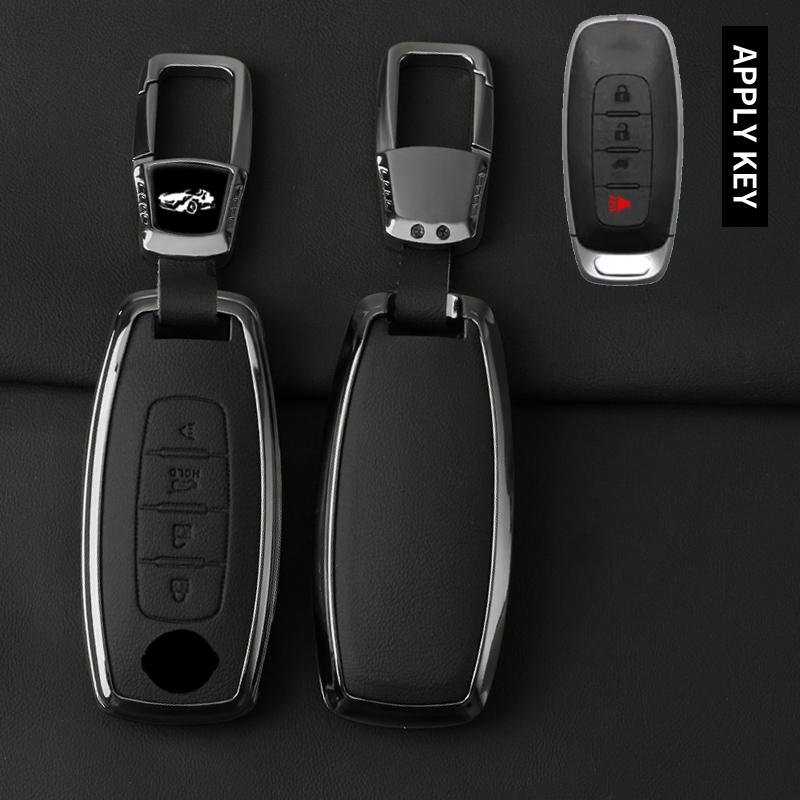 

Zinc Alloy Car Remote Key Case Cover Protector Shell For Nissan X-Trail T33 Kicks Qashqai J12 Juke Teana Altima Ariya