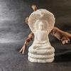 Lndia Shakyamuni Buddha Figure Statue Snake Tathagata Resin Sculpture  Home Room Office Plant Pot Feng Shui  Decoration Statue