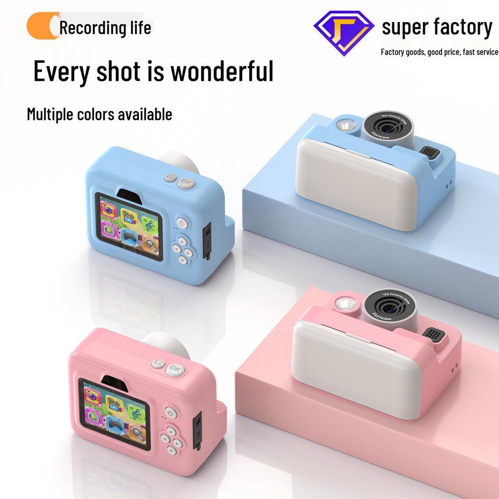 Polaroid Kinder Digitalkamera & Sofortdrucker - Pädagogisches Geburtstagsgeschenk Spielzeug