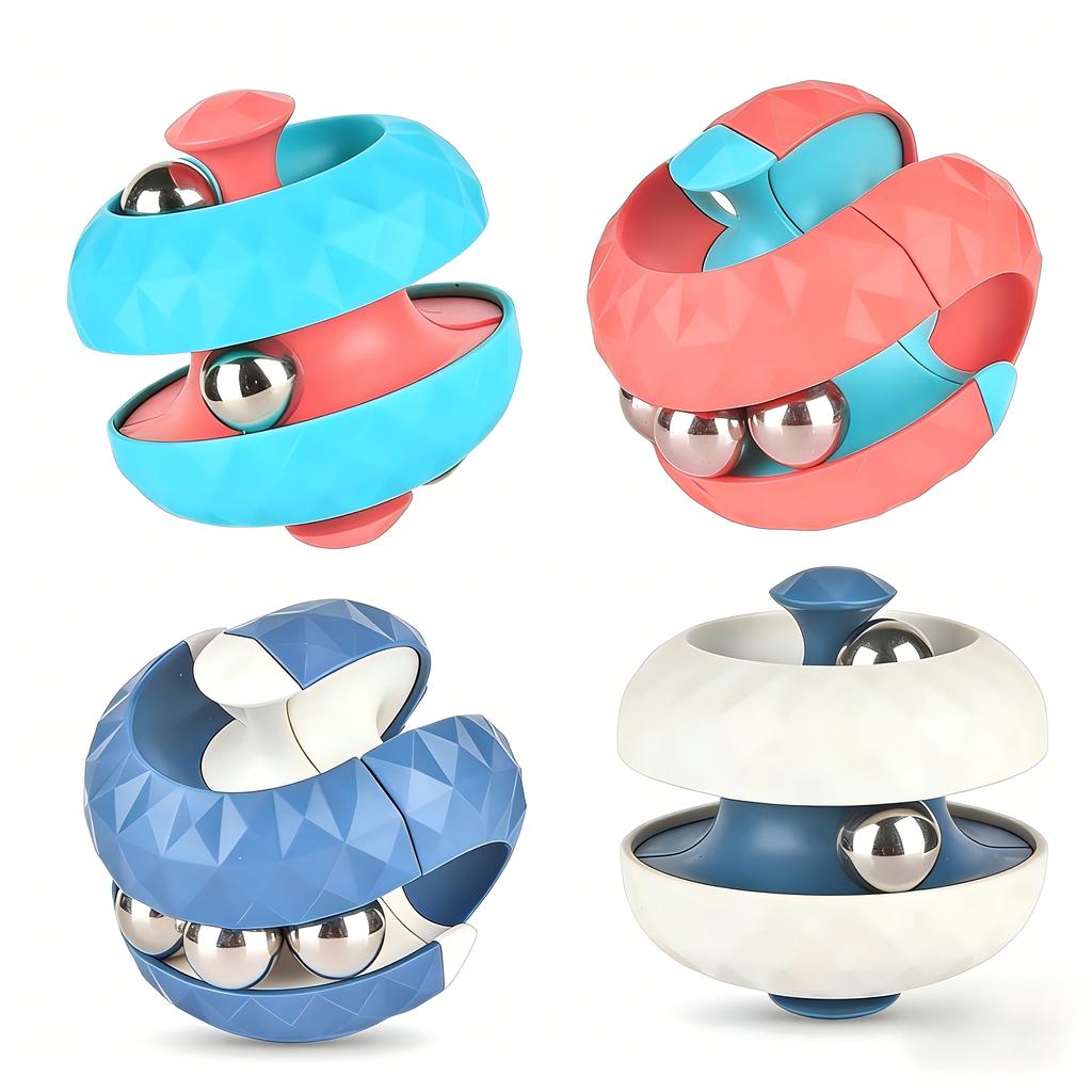 Decompression Toy Children Orbit Ball Cube Anti Stress Sensory Toys Fidget Toys for Kids Spinner Gifts for Kids Focus Training