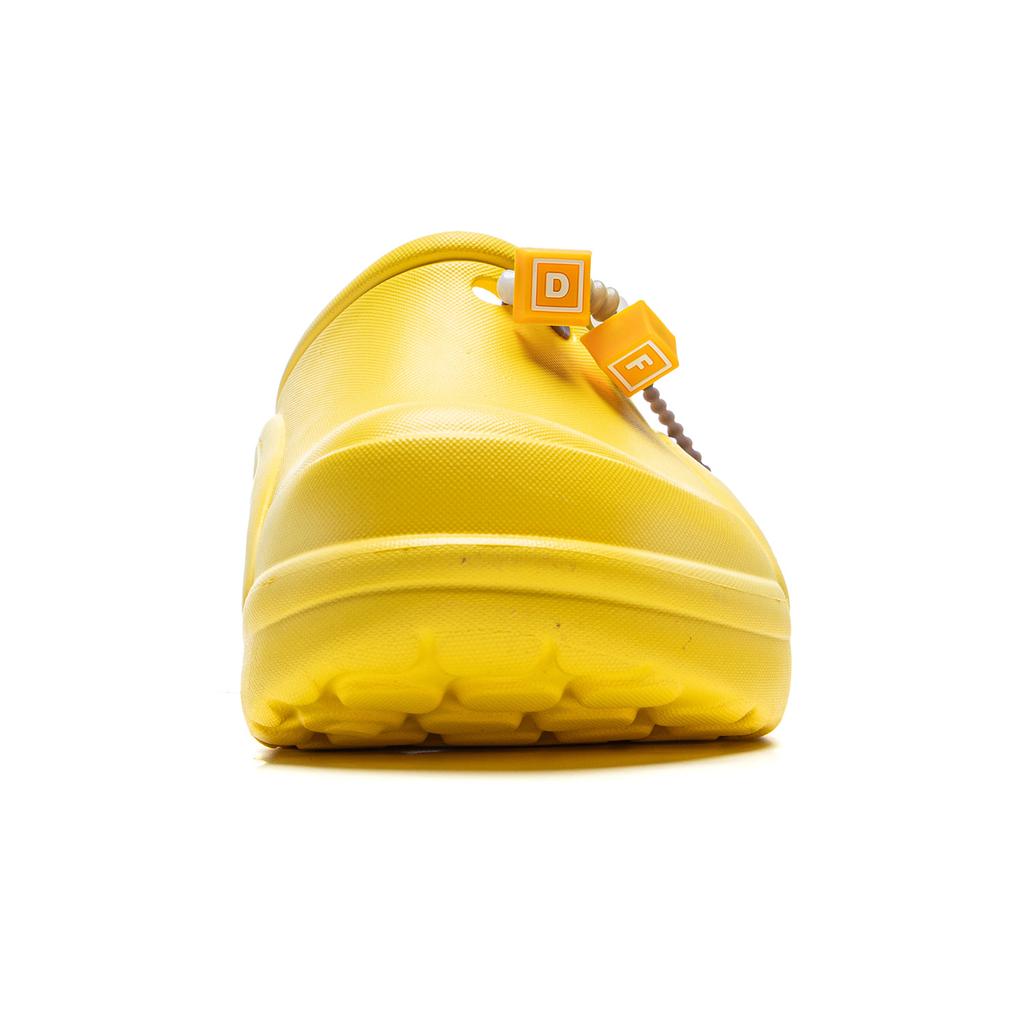 YINGXIONGLIANMENGYONGCHIPAIDUI x Li Ning Soft Clogs Unisex Radiant Yellow AGAV001-7