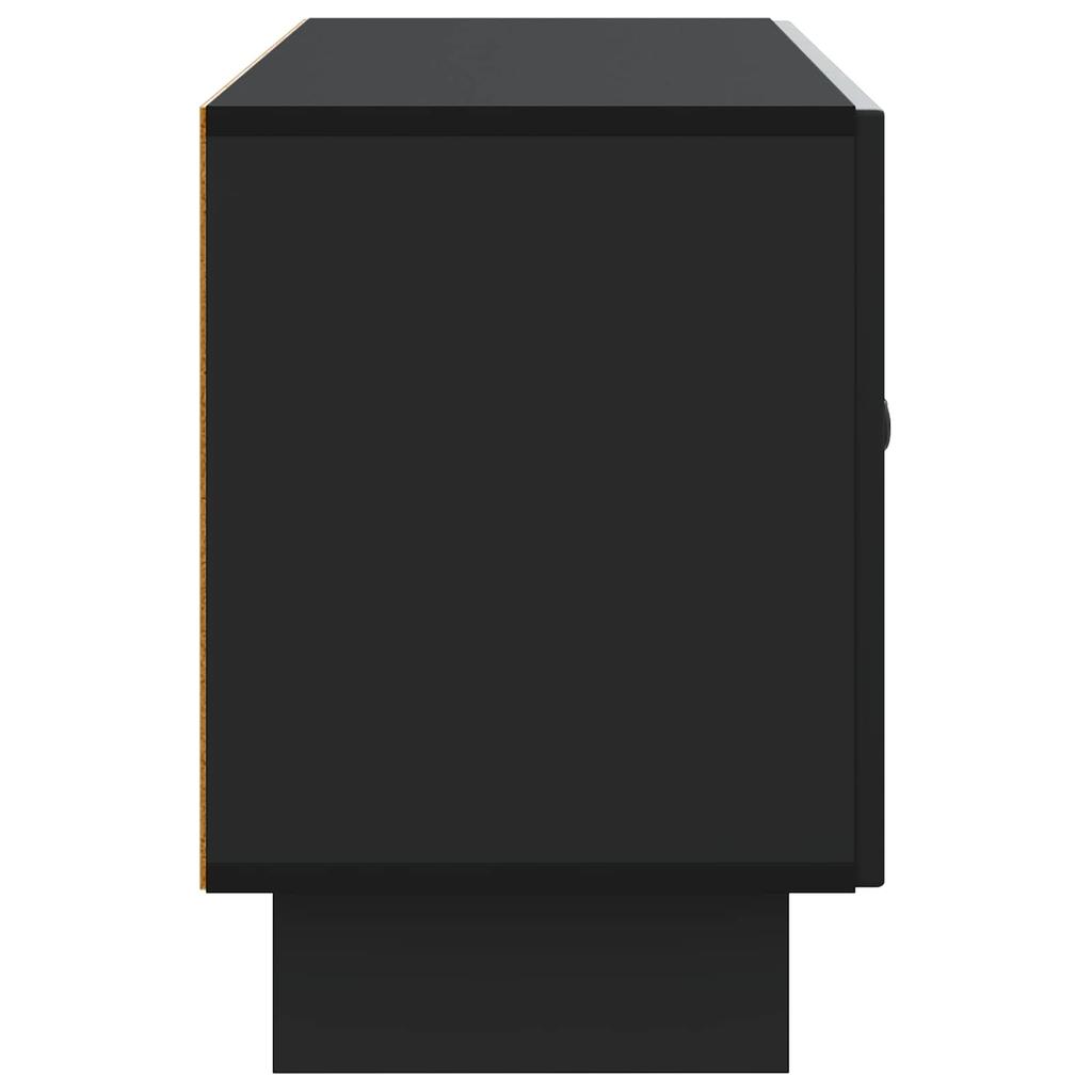 TV Stand Black 99 x 34.5 x 50 cm Engineered Wood