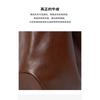 Cross-border Guangzhou First Layer Tree Paste Vegetable Tanned Cowhide Hobo Simple Large-capacity Tote Bag Premium Underarm Shoulder Bag