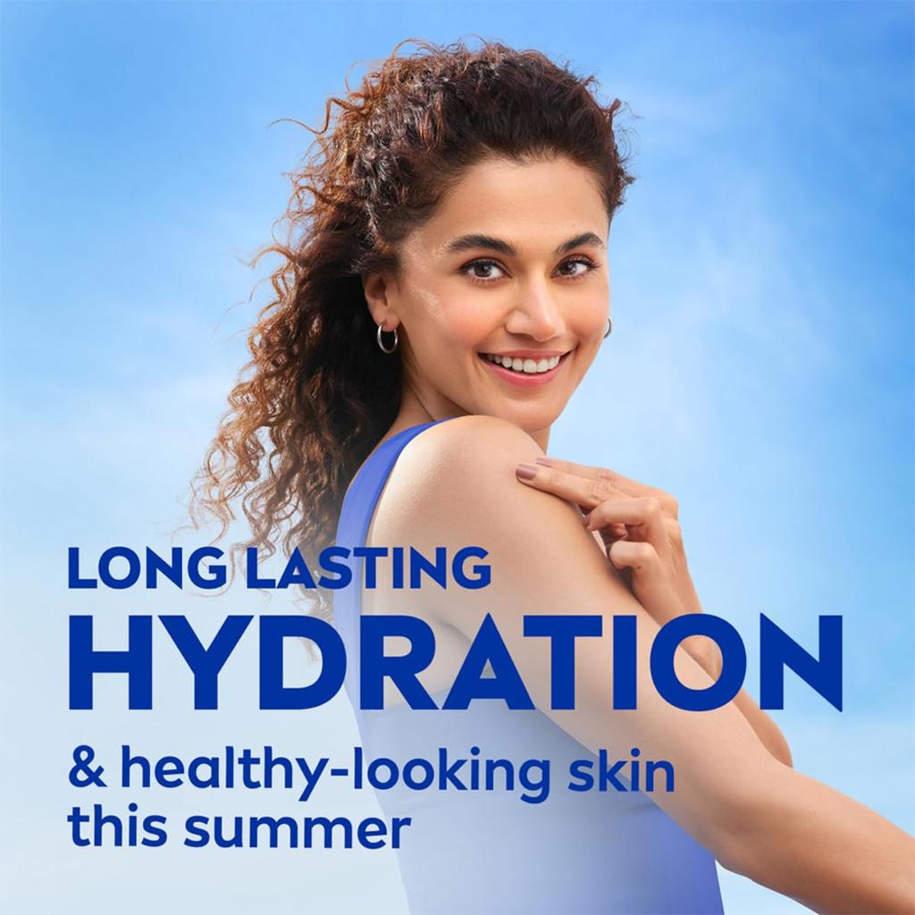 Nivea Aloe Hydration Bodylotion 400ml Für Männer & Frauen | 48H Feuchtigkeitsspendend | Nicht-Klebende Sommer-Hautpflege | Zieht Schnell Ein