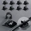 Aluminum Bike Oil Tube Fixed Clamp Conversion Adapter Brake Cable Set Frame U Buckle Tube Guide Mounting Kit