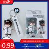BAAQ1 Car Sticker 2026 New Hots E60 New Hots Little Bear Doll Car Logo BMW Emblem Luxury Car Keychain For BMW X1 X2 X3 X4 X5 X6 3 5 Se