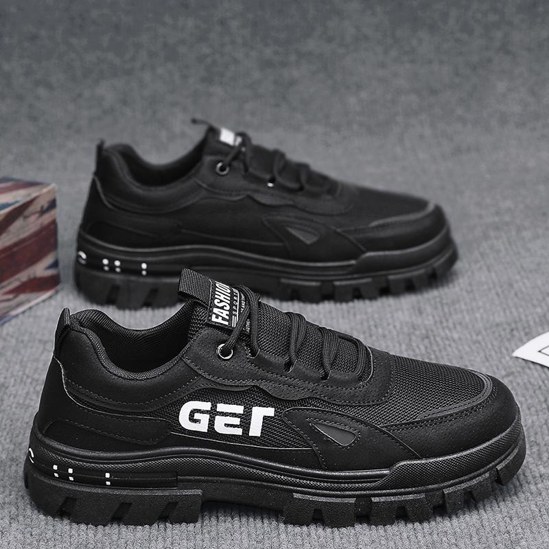 

Fashion CYYTL Low Top Shoes Mens Boots Ankle Leather Casual Outdoor Platform Walking Fashion Luxury Designer Work Sneakers Cowboy Mesh 44