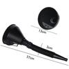 Motorcycle Oil Funnel Tool Set Wide Mouth Oil Funnel Flexible Long Neck Automotive Tools with Detachable Filter for Water