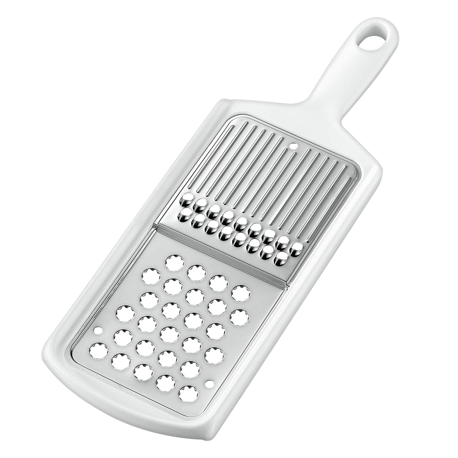 

Shimomura Kogyo Full Vegetable Julienne and Made in Dishwasher Made in Niigata Grater, Japan, Safe, FV-656, Tsubame-Sanjo, белый