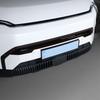 For Kia EV3 2024 2025 Car Exterior Carbon Fiber Piano Black Front Bumper Mesh Decorative Stripes Mouldings LHD RHD