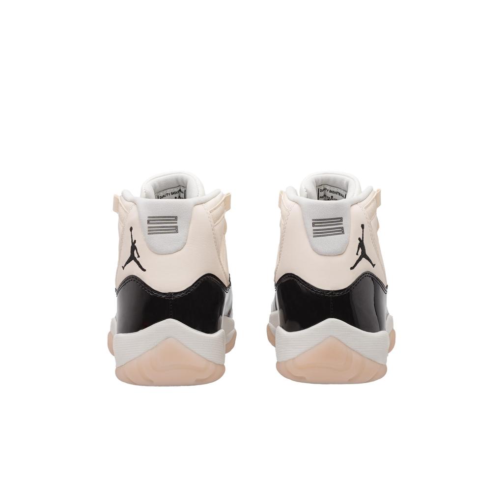 Jordan Air Jordan 11 Cushioning, Wear Resistant High Top Vintage Basketball Shoes Women's Pink AR0715-101(Team645-)