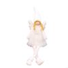 Soft Pink Angelic Wing Plush Doll Christmas Home Decoration Ornament