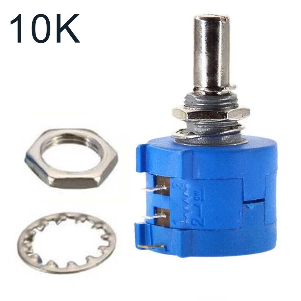3590S 10-Turn Potentiometer 1k 2k 5k 10k 20k 50k 100k 100R 200R 500R Resistance with 2W Power Rating and 0.25% Linearity