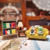 Sofa Ornaments Zakka Japanese Cat Mini Diy Handmade Blind Box Miniature Scene Decoration Resin Crafts Ornaments