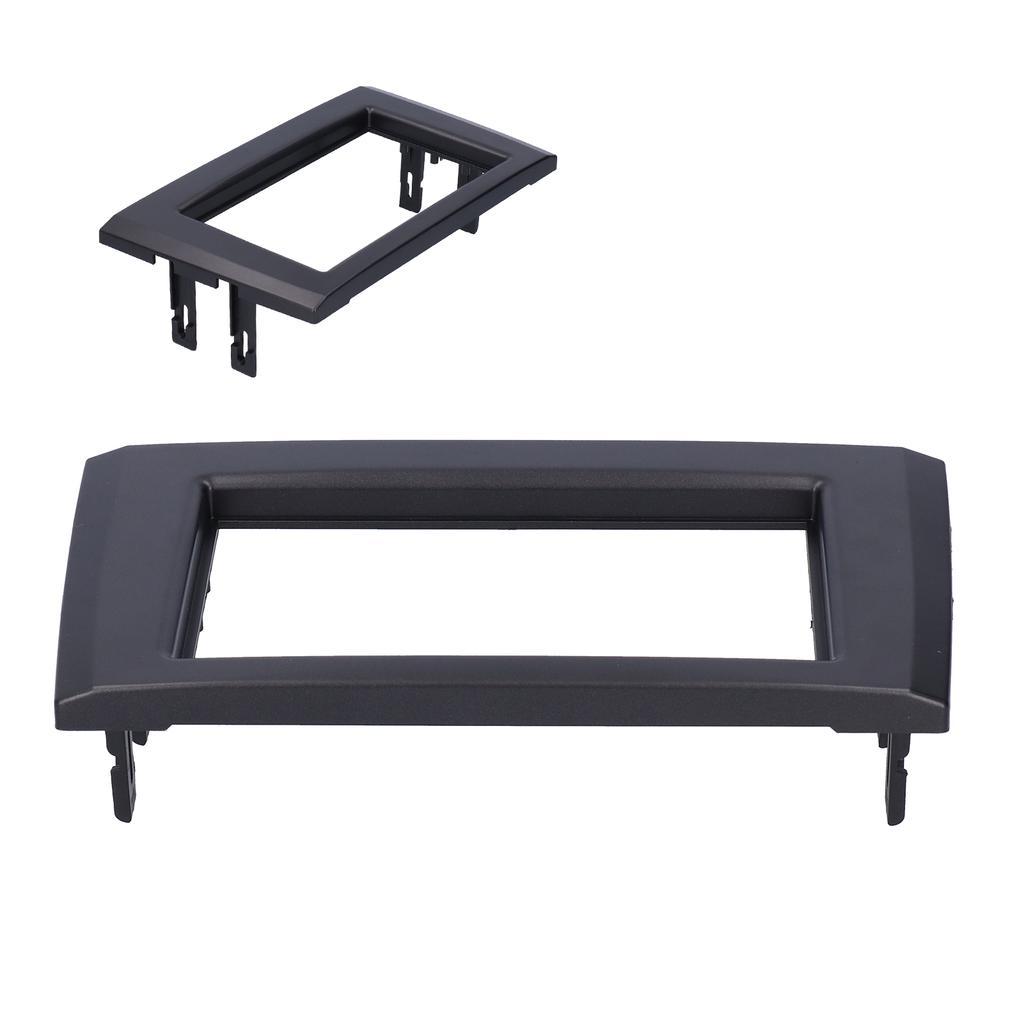 2Din Center Control DVD Fascia Stereo Radio Navigation Panel Frame Fit for XC90 20022015