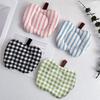 Ins Style Apple Clip Cotton Coaster Thickened Fabric Insulation Pad Table Mat Placemat Creative Cloth Art Kitchen Mat Decor